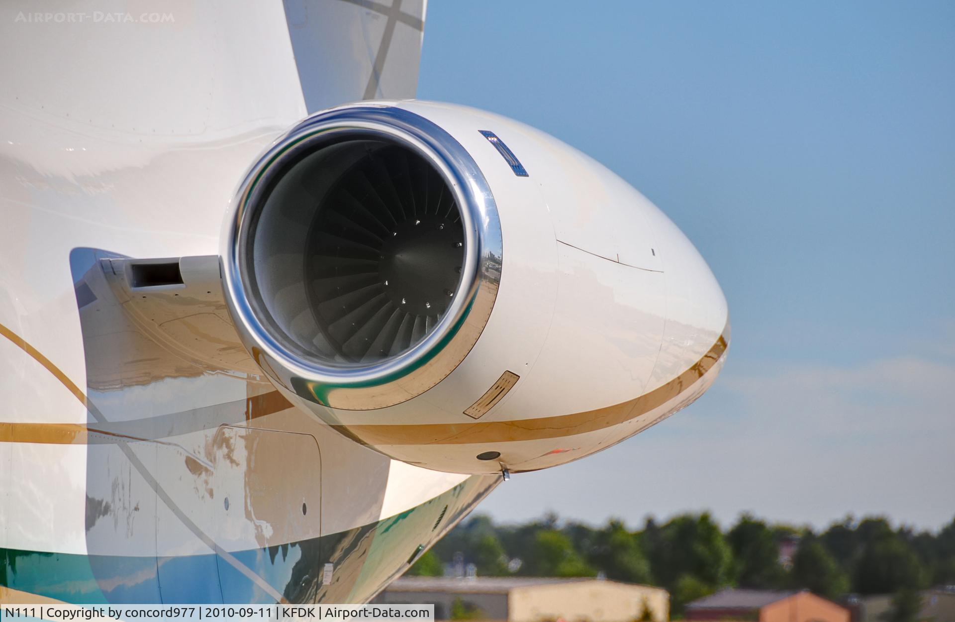 N111, 1994 Dassault Falcon 900B C/N 144, KFDK. 9/11/2010.