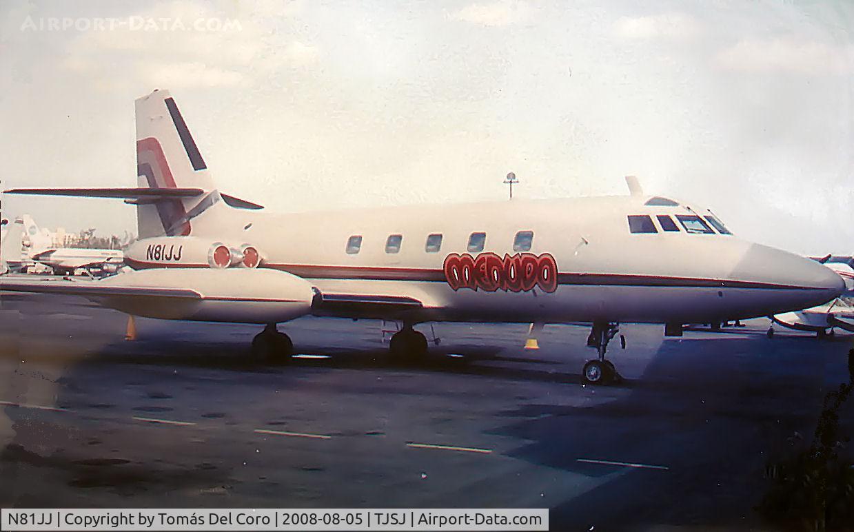 N81JJ, 1961 Lockheed L-1329 JetStar 6 C/N 5002, This aircraft belong to Menudo, a Puerto Rican boy band that was formed in the 1970.