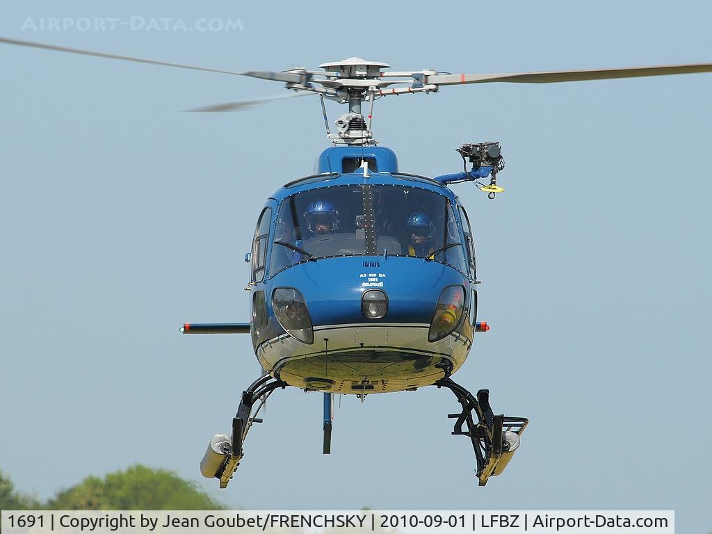 1691, Aérospatiale AS-350BA Ecureuil C/N 1691, France - Gendarmerie