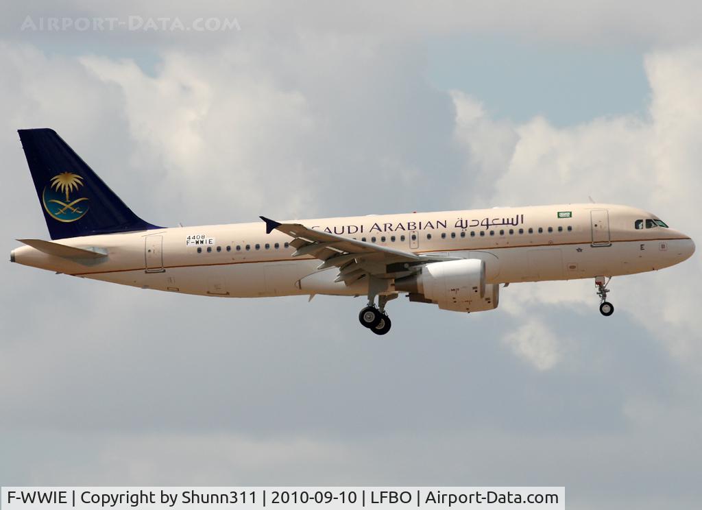 F-WWIE, 2010 Airbus A320-214 C/N 4408, C/n 4408 - To be HZ-ASE