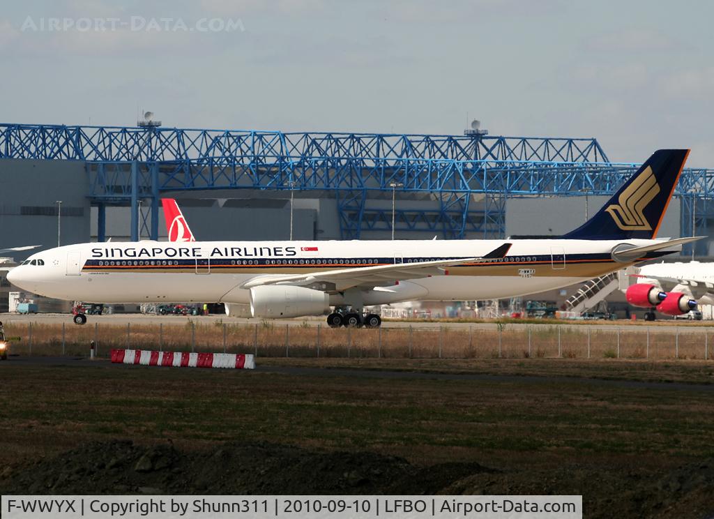 F-WWYX, Airbus A330-343X C/N 1000, C/n 1157 - To be 9V-STS