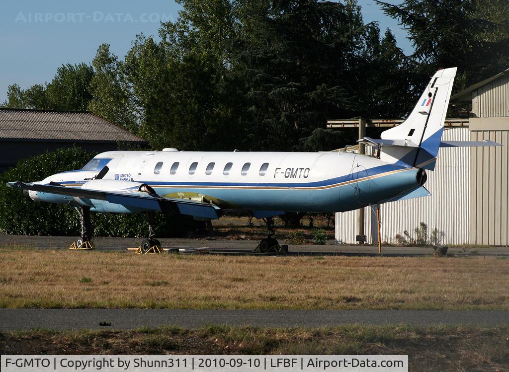F-GMTO, 1975 Swearingen SA-226AT Merlin IVA C/N AT-031, Parked now near the Police area...