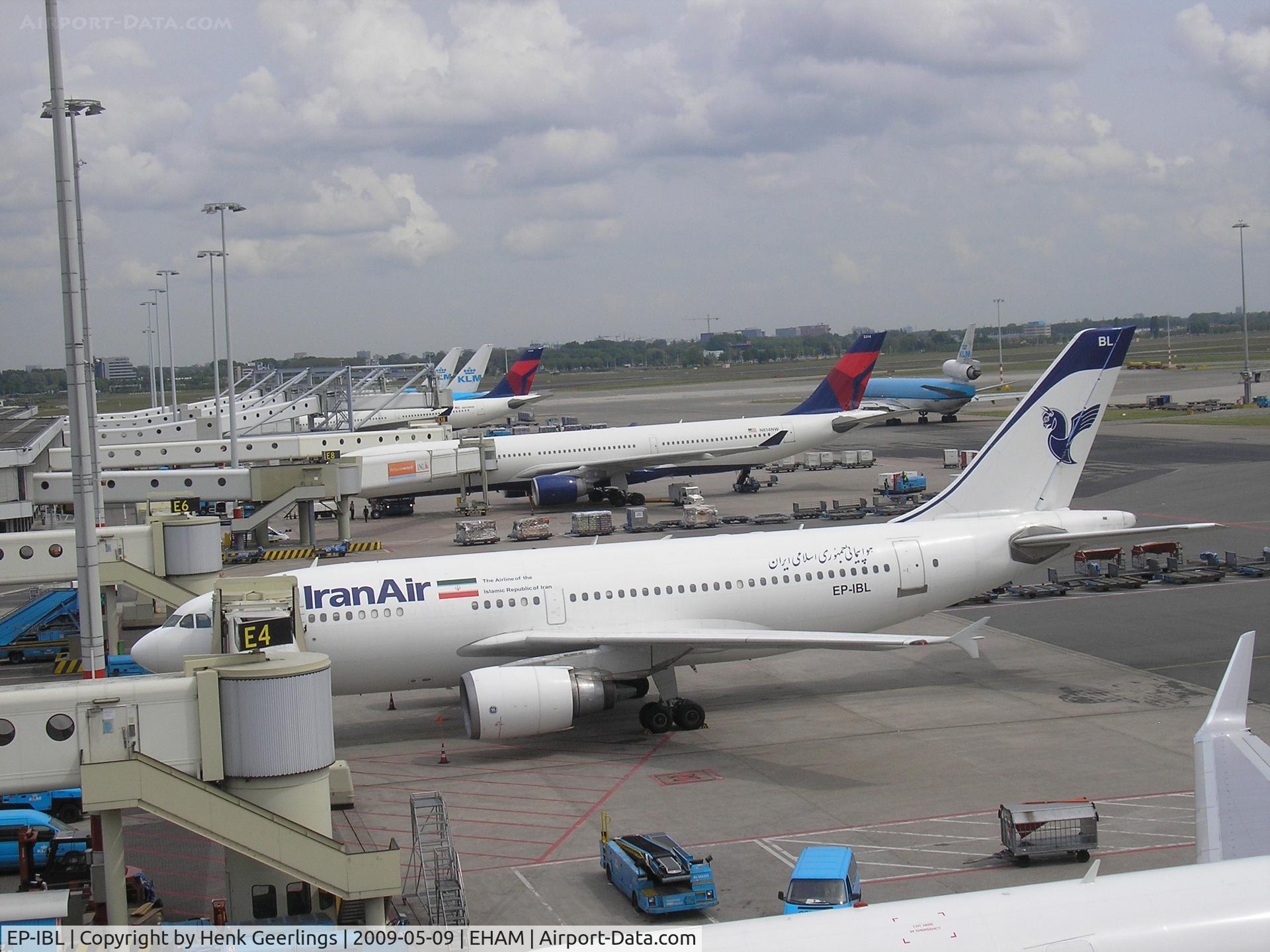 EP-IBL, 1987 Airbus A310-304 C/N 436, Schiphol Airport