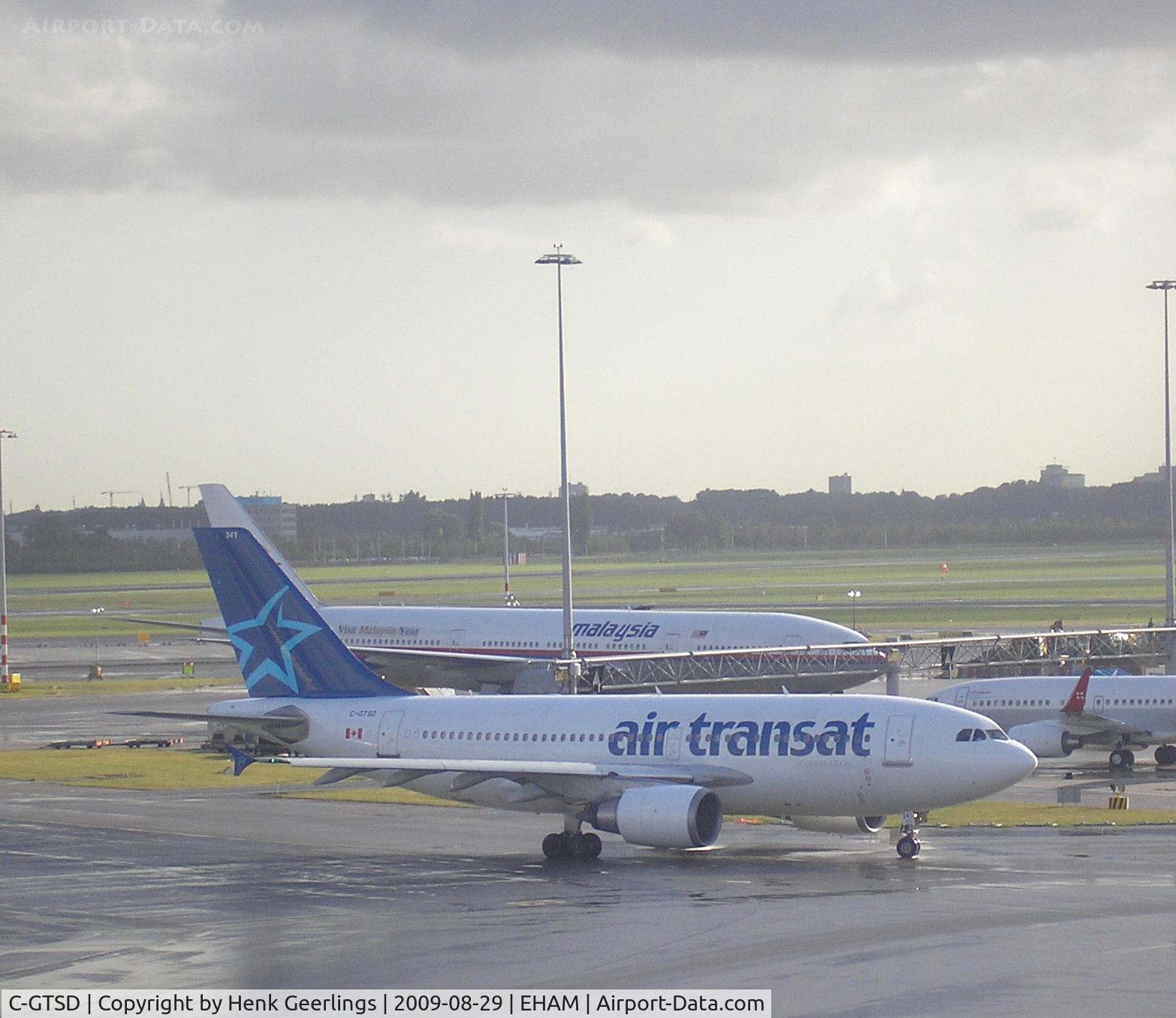 C-GTSD, 1990 Airbus A310-304 C/N 547, Schiphol, early morning