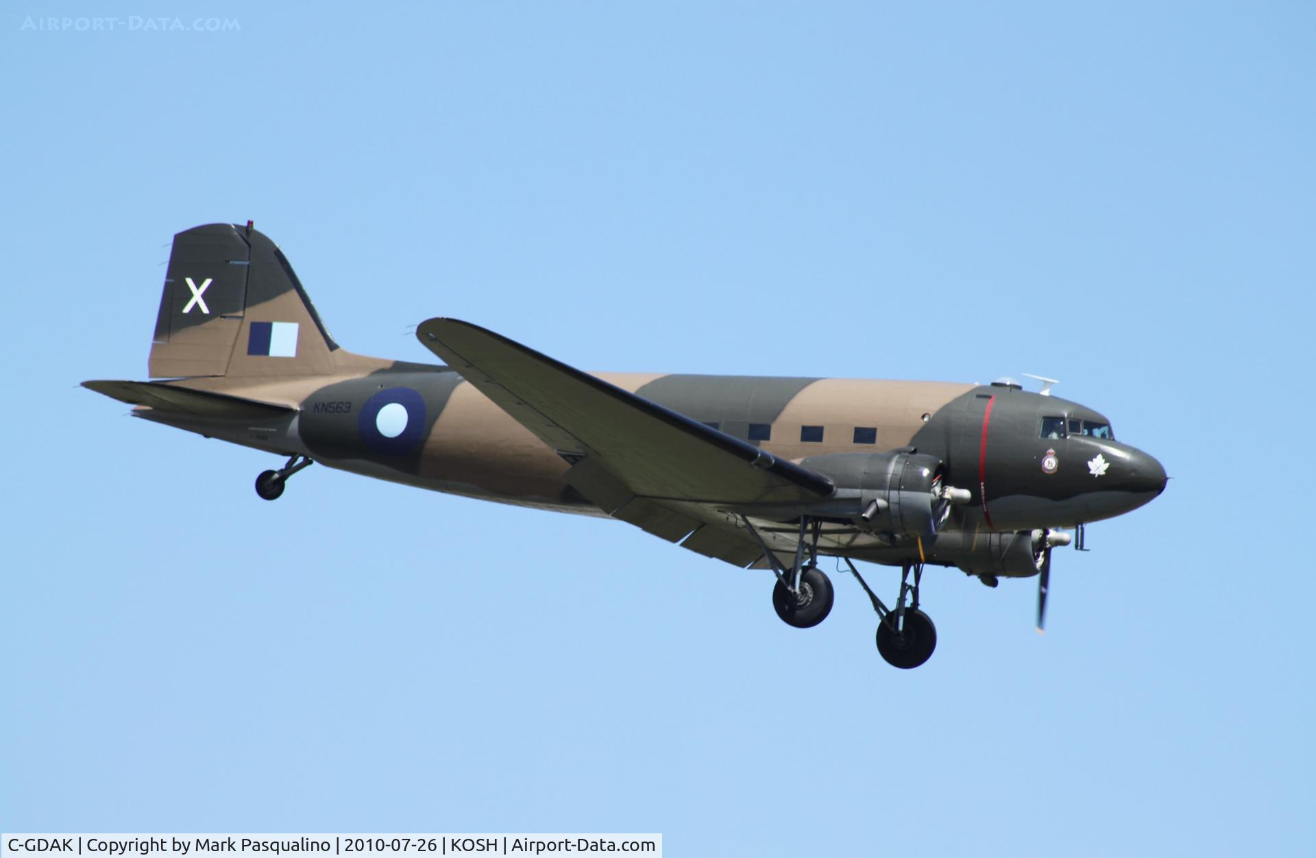 C-GDAK, 1939 Douglas DC-3-G202A C/N 2141, Douglas DC3
