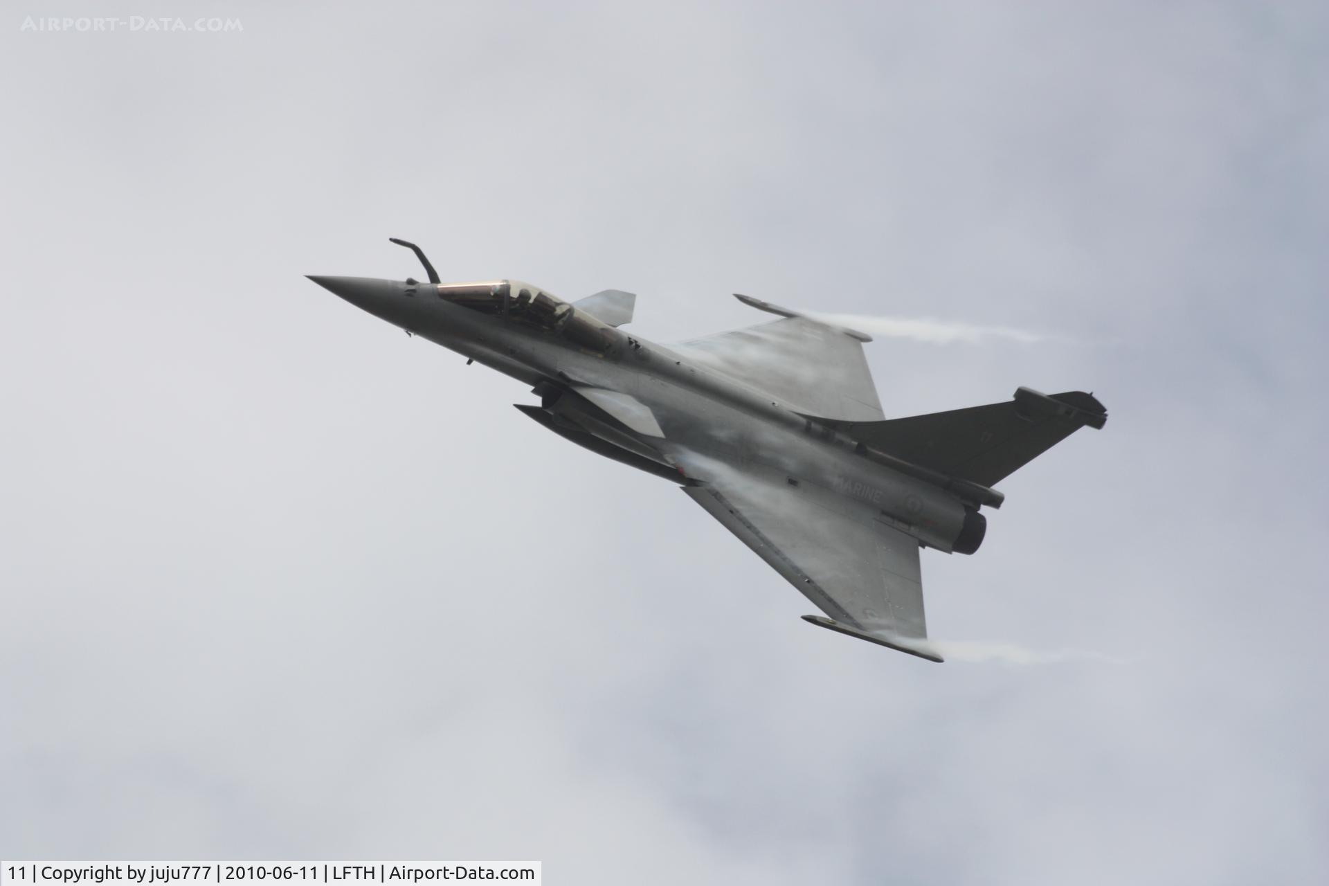 11, Dassault Rafale M C/N 11, on display at Hyére