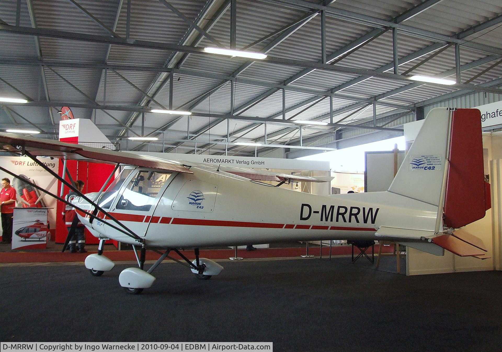 D-MRRW, Comco Ikarus C42 C/N 0110-6414, Ikarus C42 Cyclone at the 2010 Air Magdeburg