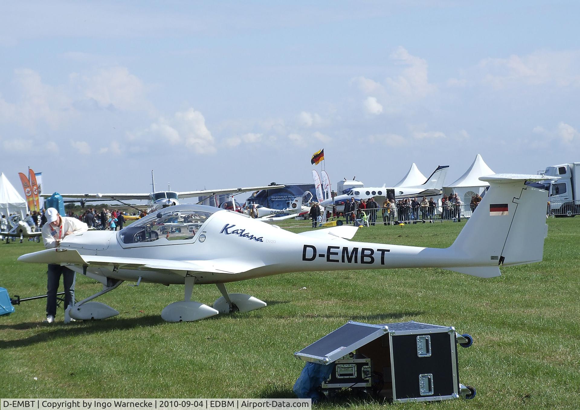 D-EMBT, HOAC DV-20 Katana C/N 20136, HOAC DV-20 Katana at the 2010 Air Magdeburg