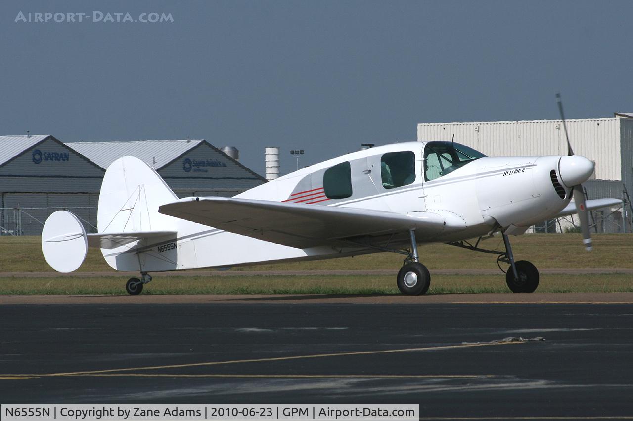 N6555N, 1950 Bellanca 14-19 Cruisair Senior C/N 2007, At Grand Prairie Municipal