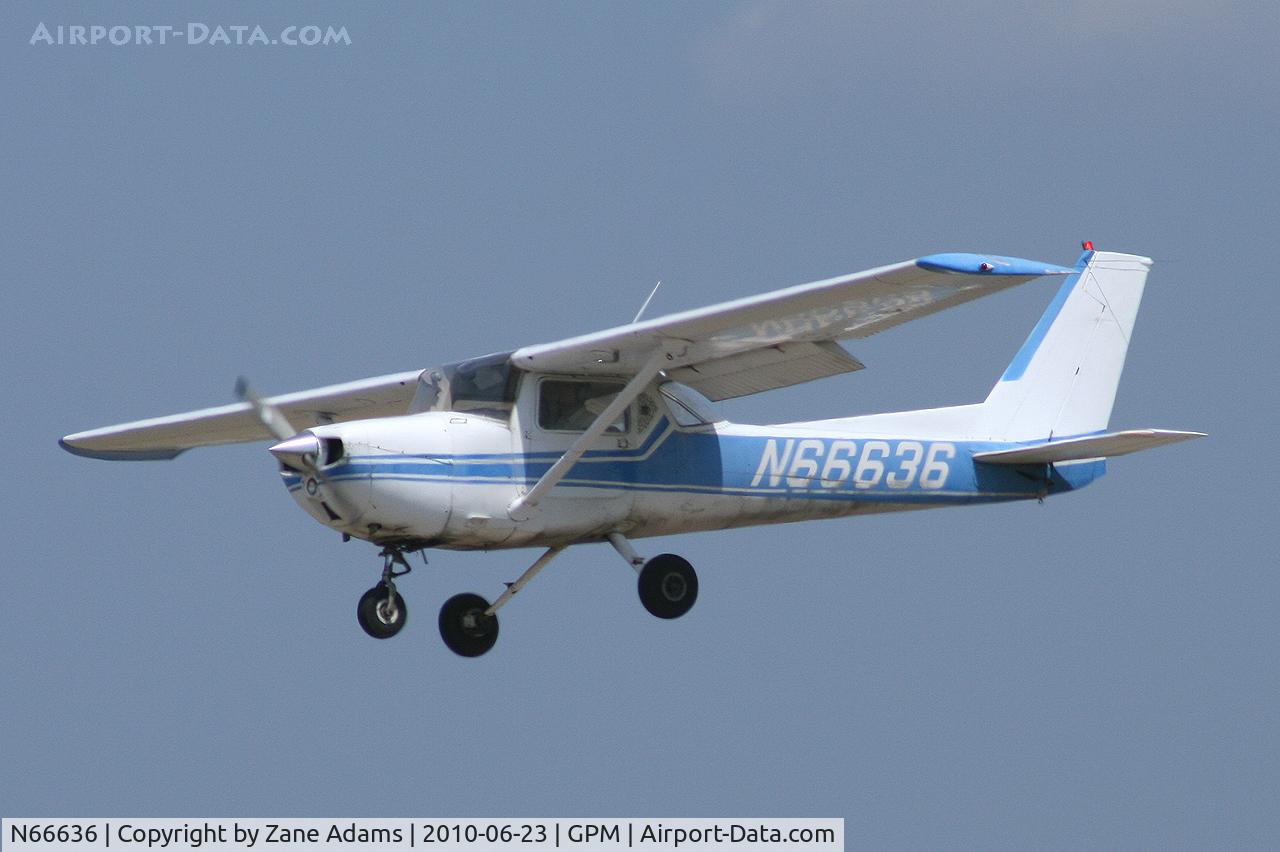 N66636, 1974 Cessna 150M C/N 15076171, At Grand Prairie Municipal