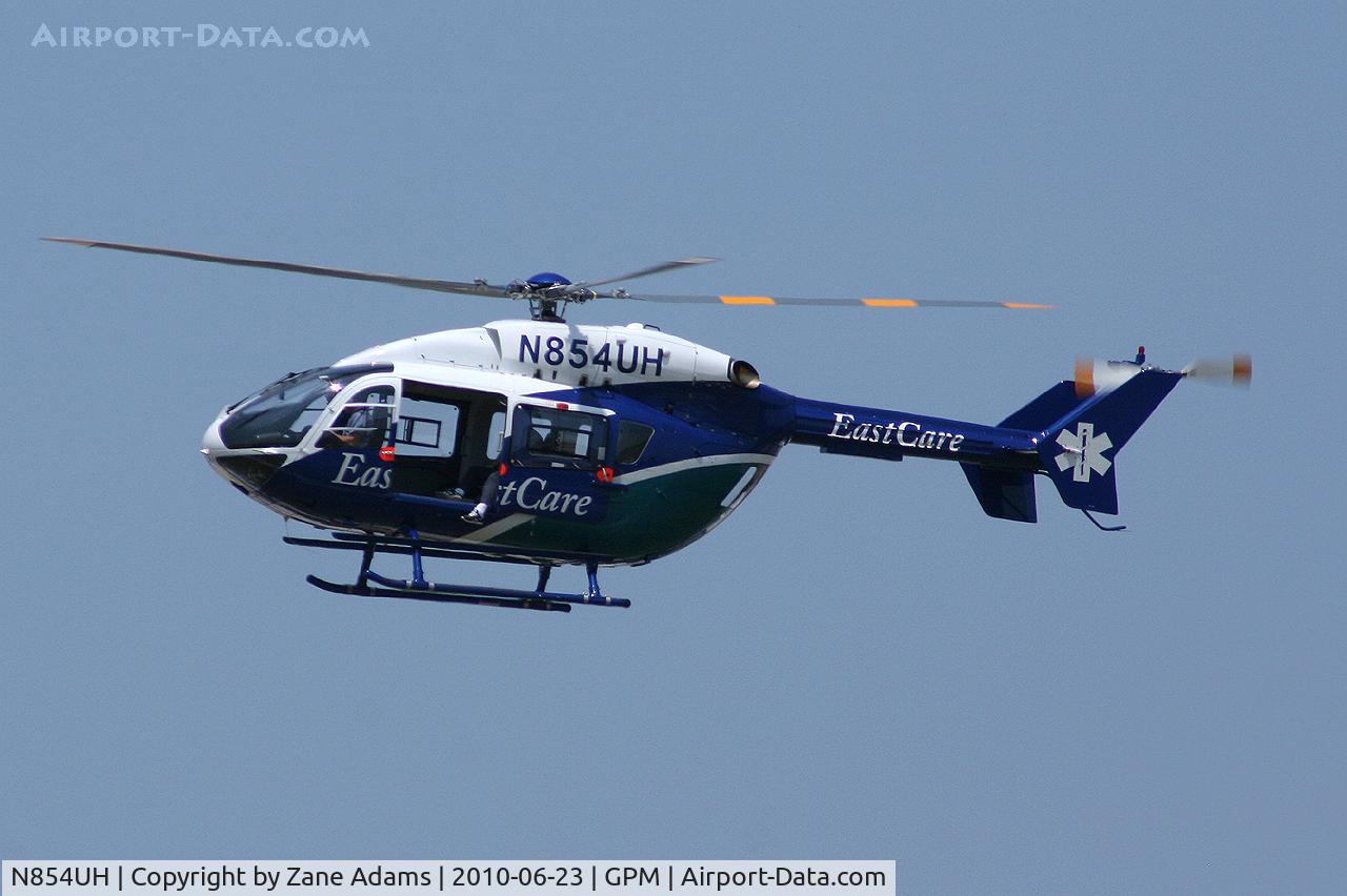 N854UH, Eurocopter-Kawasaki EC-145 (BK-117C-2) C/N 9348, At Grand Prairie Municipal
