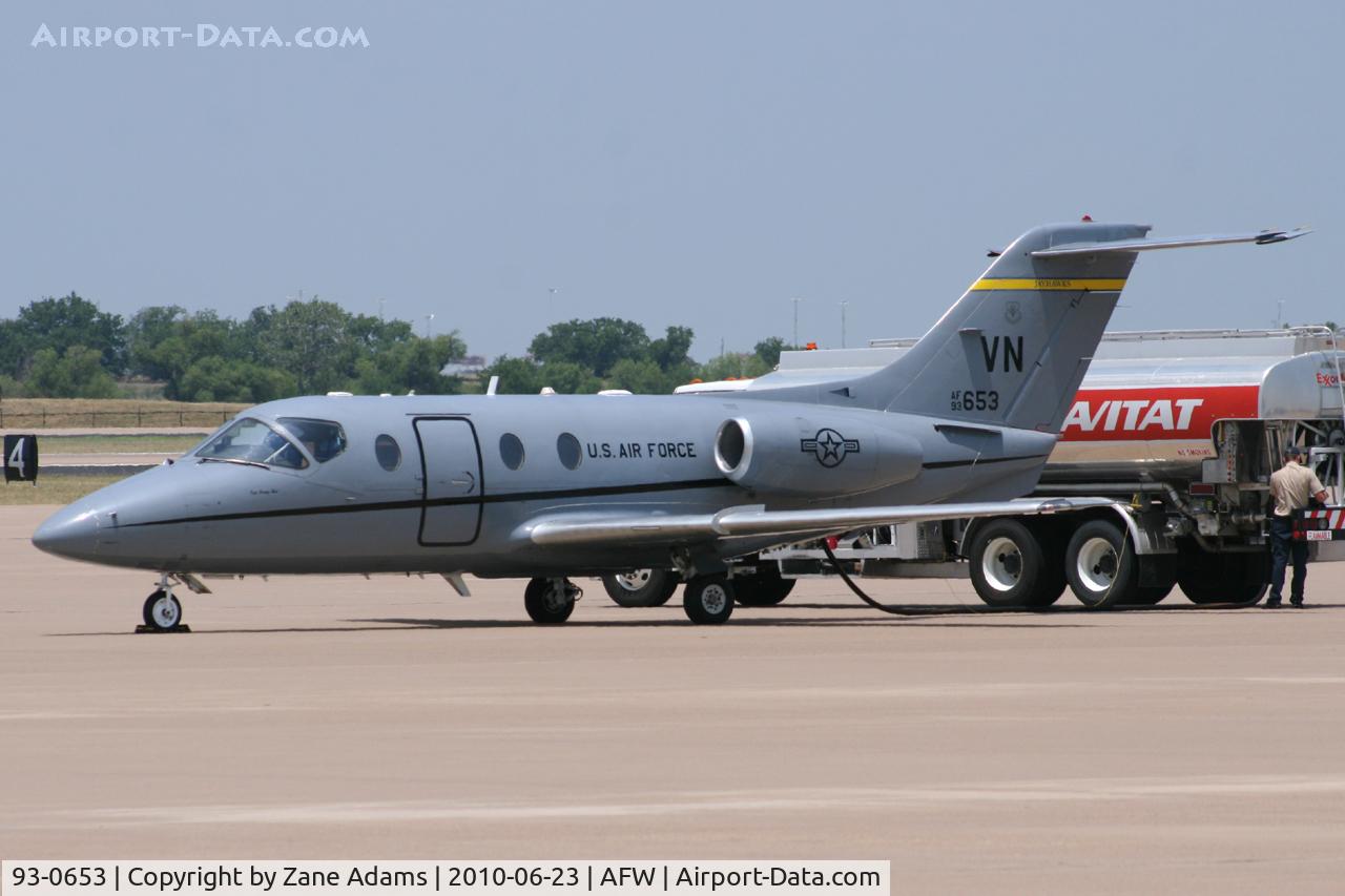 93-0653, 1993 Beechcraft T-1A Jayhawk C/N TT-110, At Alliance Airport, Fort Worth, TX