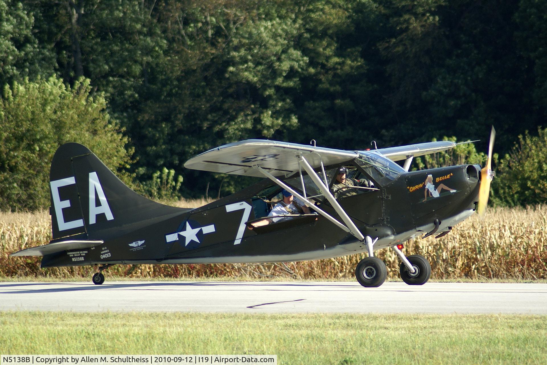 N5138B, 1956 Stinson OY-2 C/N 04013, 1956 Stinson OY-2