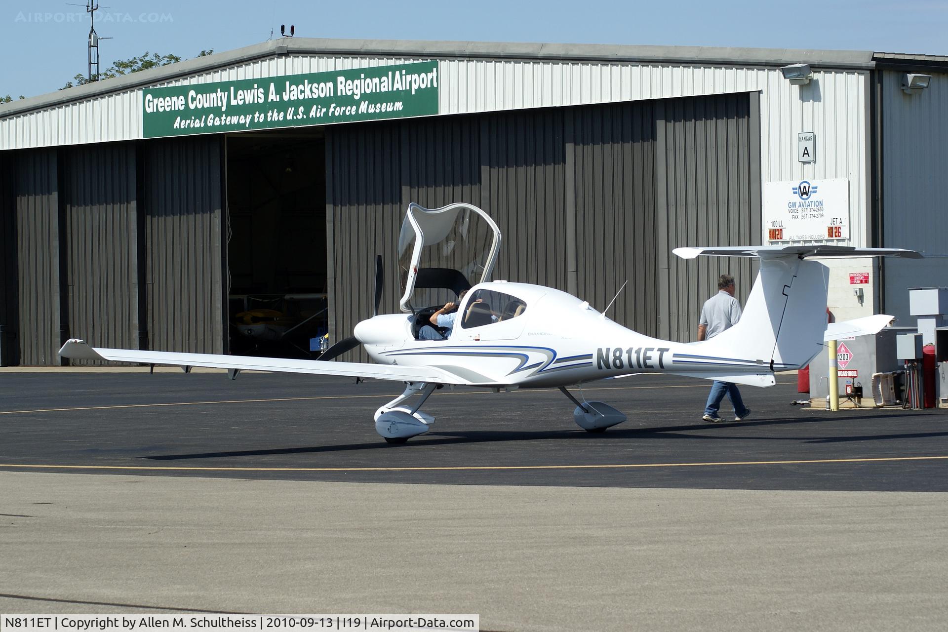 N811ET, 2007 Diamond DA-40 Diamond Star C/N 40.874, Diamond DA 40