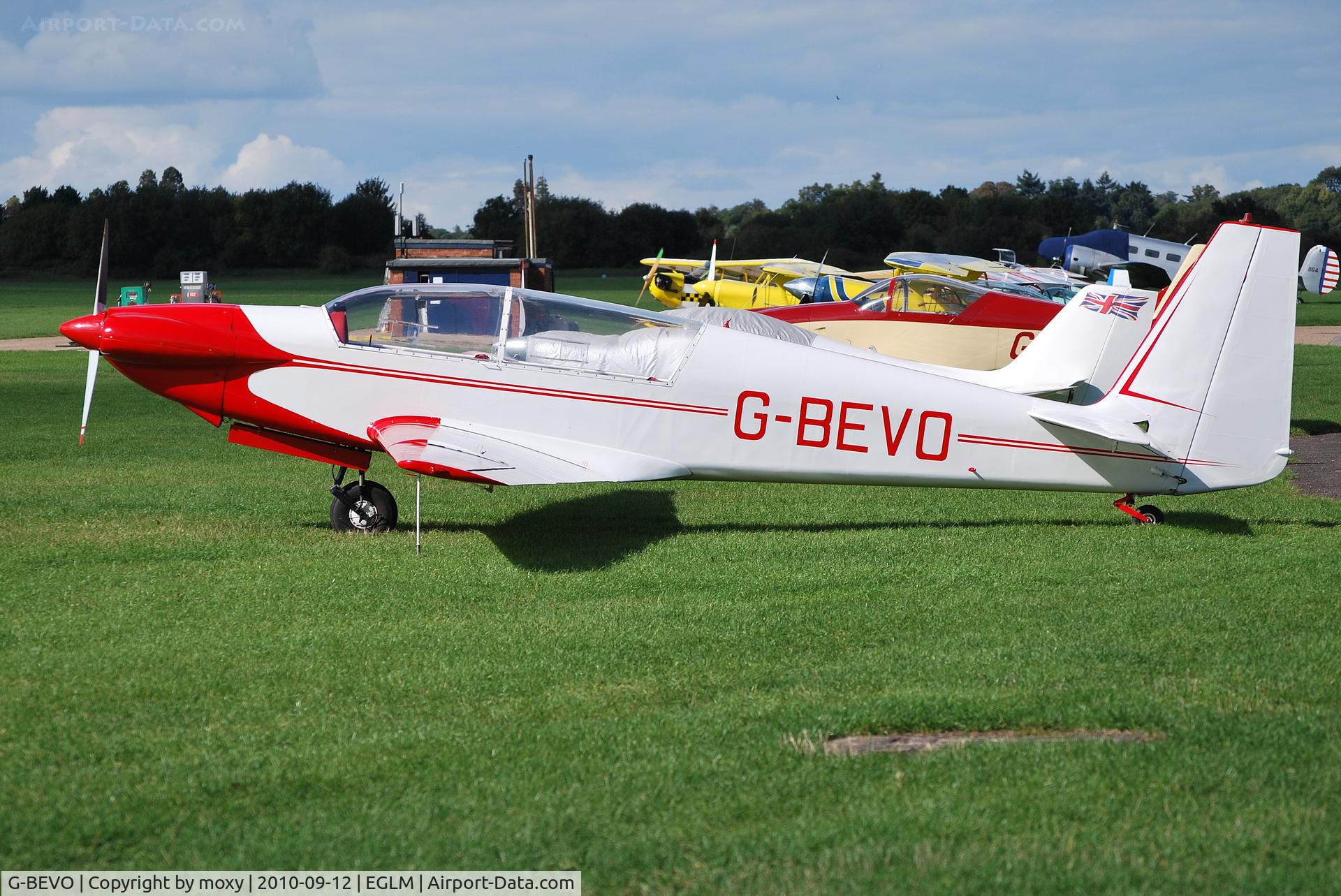 G-BEVO, 1971 Sportavia-Putzer RF-5 C/N 5107, Fournier RF5 Ex 5N-AIX at White Waltham