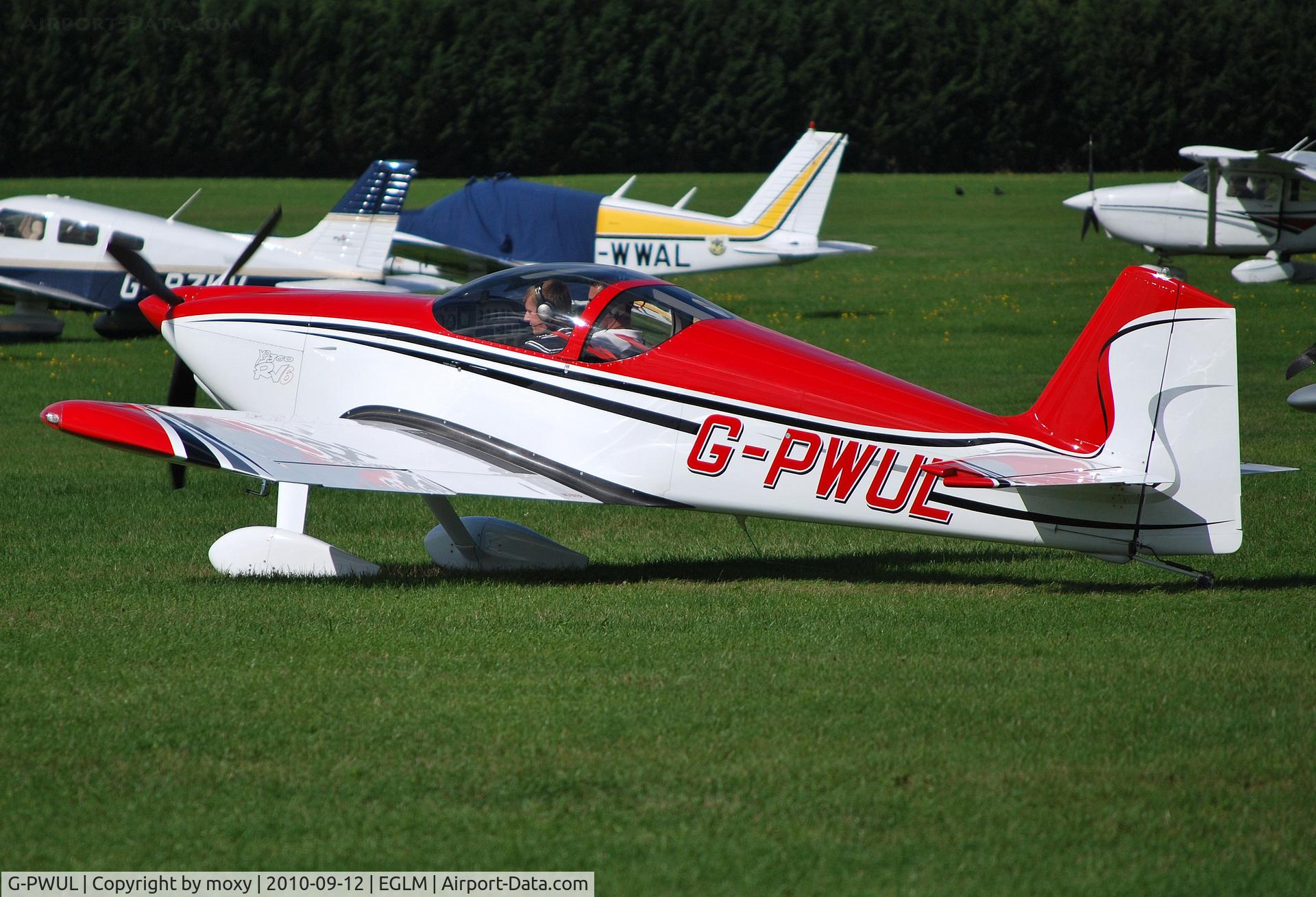 G-PWUL, 2006 Vans RV-6 C/N PFA 181-12773, Vans RV-6 at White Waltham