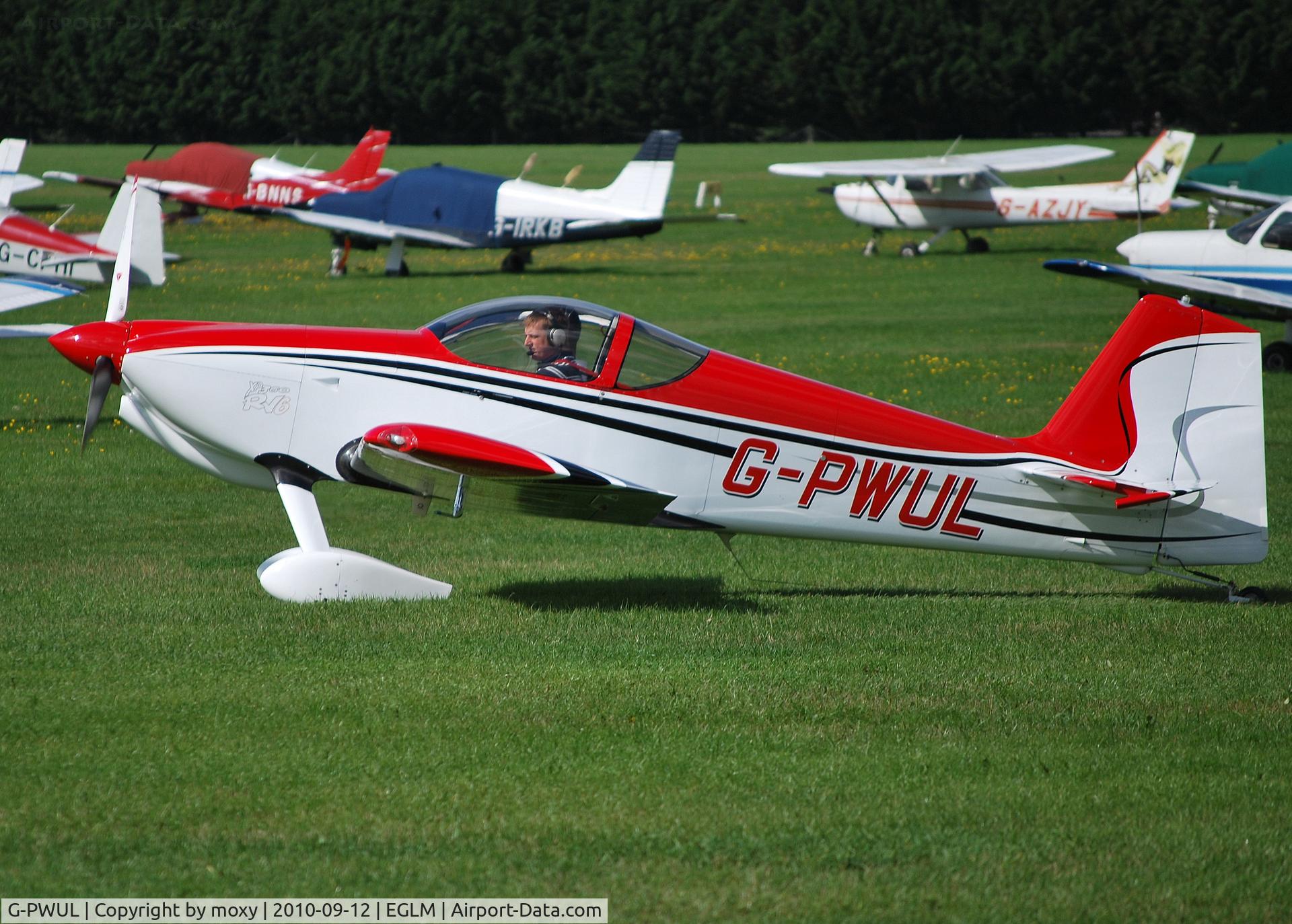 G-PWUL, 2006 Vans RV-6 C/N PFA 181-12773, Vans RV-6 at White Waltham