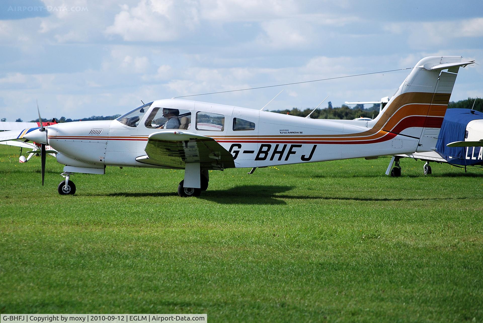 G-BHFJ, 1979 Piper PA-28RT-201T Turbo Arrow IV C/N 28R-7931298, Piper Turbo Arrow IV at White Waltham
