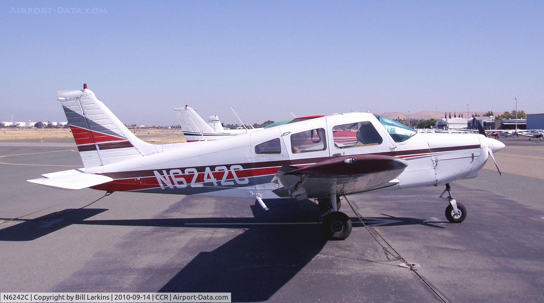 N6242C, 1978 Piper PA-28-161 C/N 28-7816399, Resident