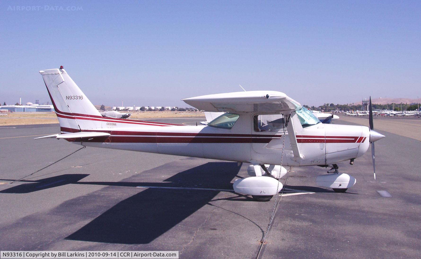N93316, 1981 Cessna 152 C/N 15285465, Resident