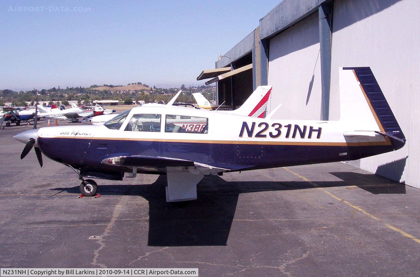 N231NH, 1980 Mooney M20K C/N 25-0323, Visitor. Model 305 Rocket.