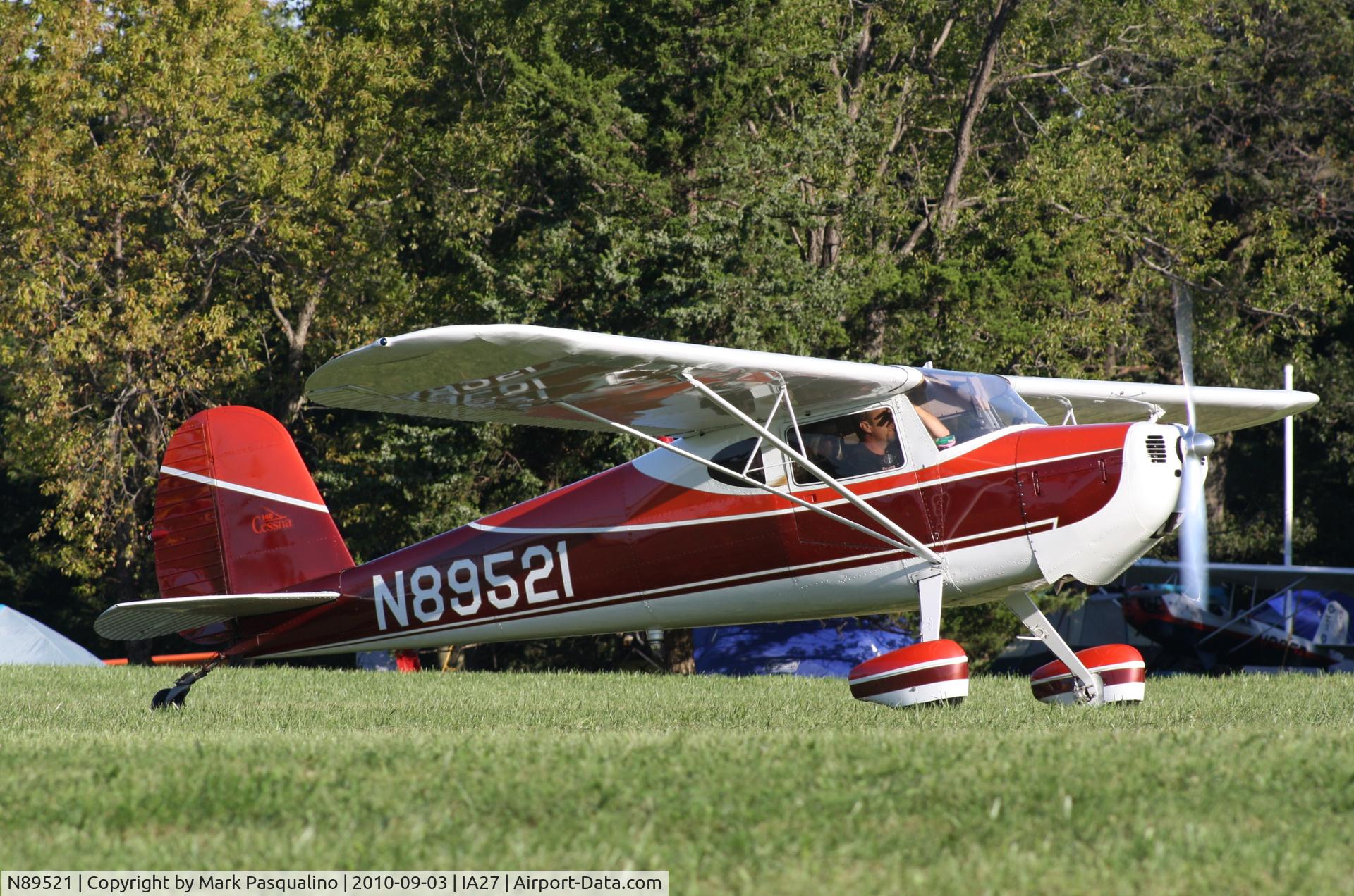 N89521, 1946 Cessna 140 C/N 8557, Cessna 140