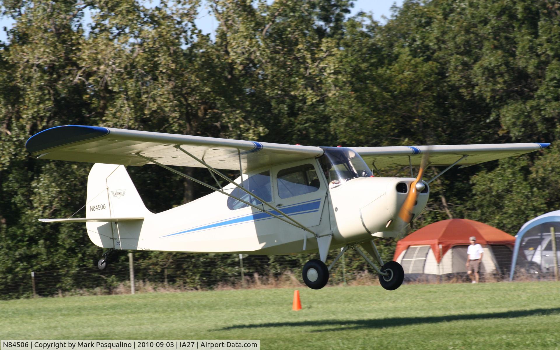 N84506, 1946 Aeronca 7AC Champion C/N 7AC-3207, Aeronca 7AC