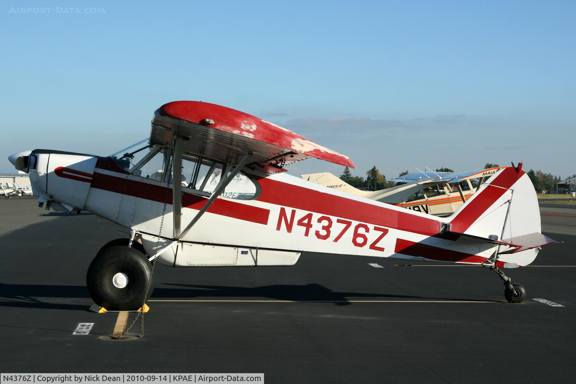 N4376Z, 1968 Piper PA-18-150 Super Cub C/N 18-8698, KPAE
