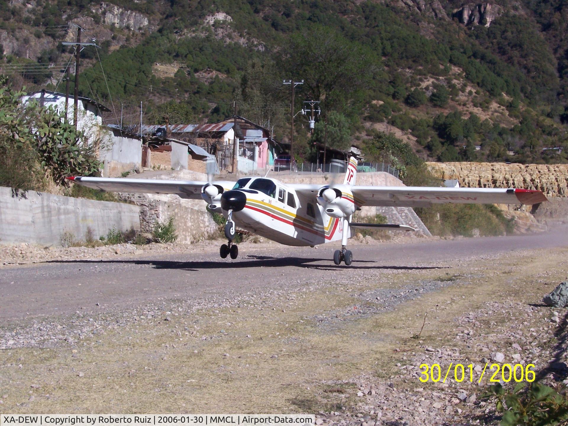 XA-DEW, 1973 Britten-Norman BN-2A-8 Islander C/N 356, 1973 Fairey Britten-norman Ltd BN2A-8 ISLANDER