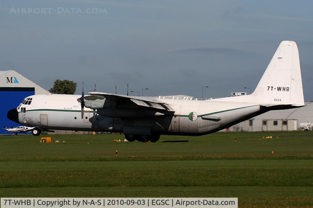 7T-WHB, 1990 Lockheed C-130H-30 Hercules C/N 382-5224, Welcome arrival