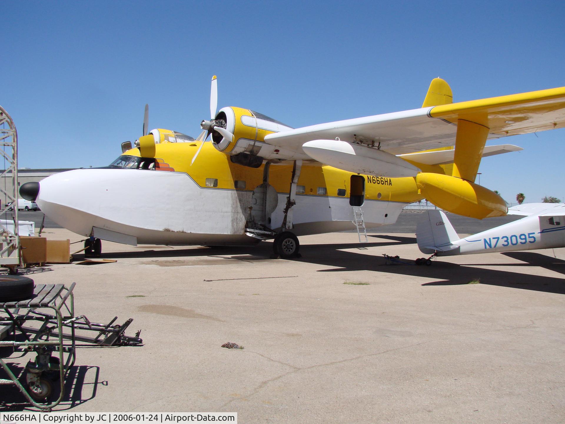 N666HA, 1951 Grumman HU-16B Albatross C/N G-108, USAF 51-033---FAA BS-01