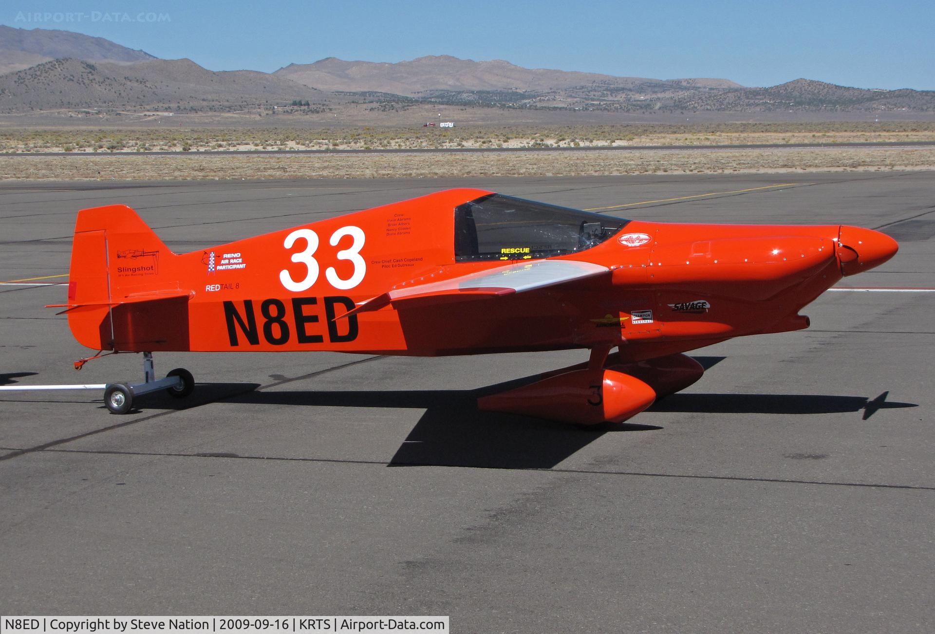 N8ED, 2001 Cassutt IIIM-A C/N 02458, Race #33 2001 Dutreaux Edward A CASSUTT 111M-A Formula I Class @ Reno Air Races