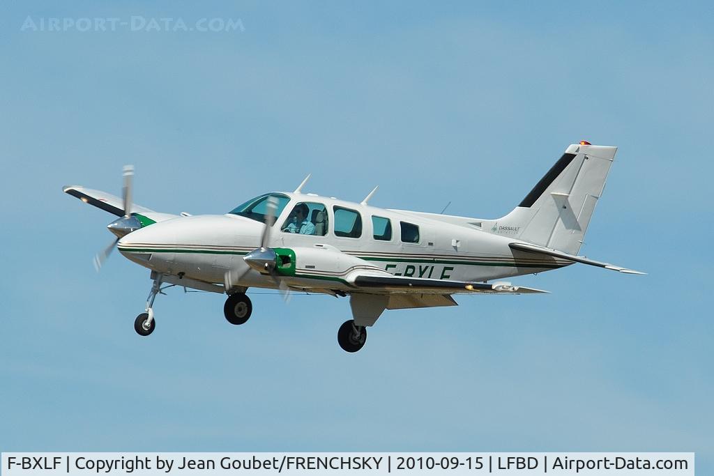 F-BXLF, Beech 58 Baron C/N TH-647, DASSAULT AVIATION SA