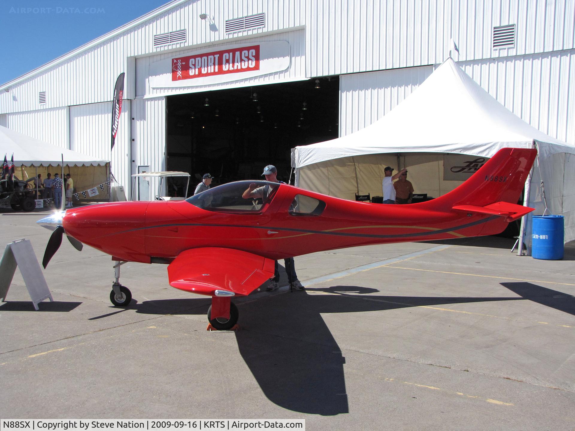 N88SX, 2007 Lancair Legacy C/N L2K-271, 2007 Gonsoulin Patrick E LANCAIR LEGACY @ 2009 Reno Air Races