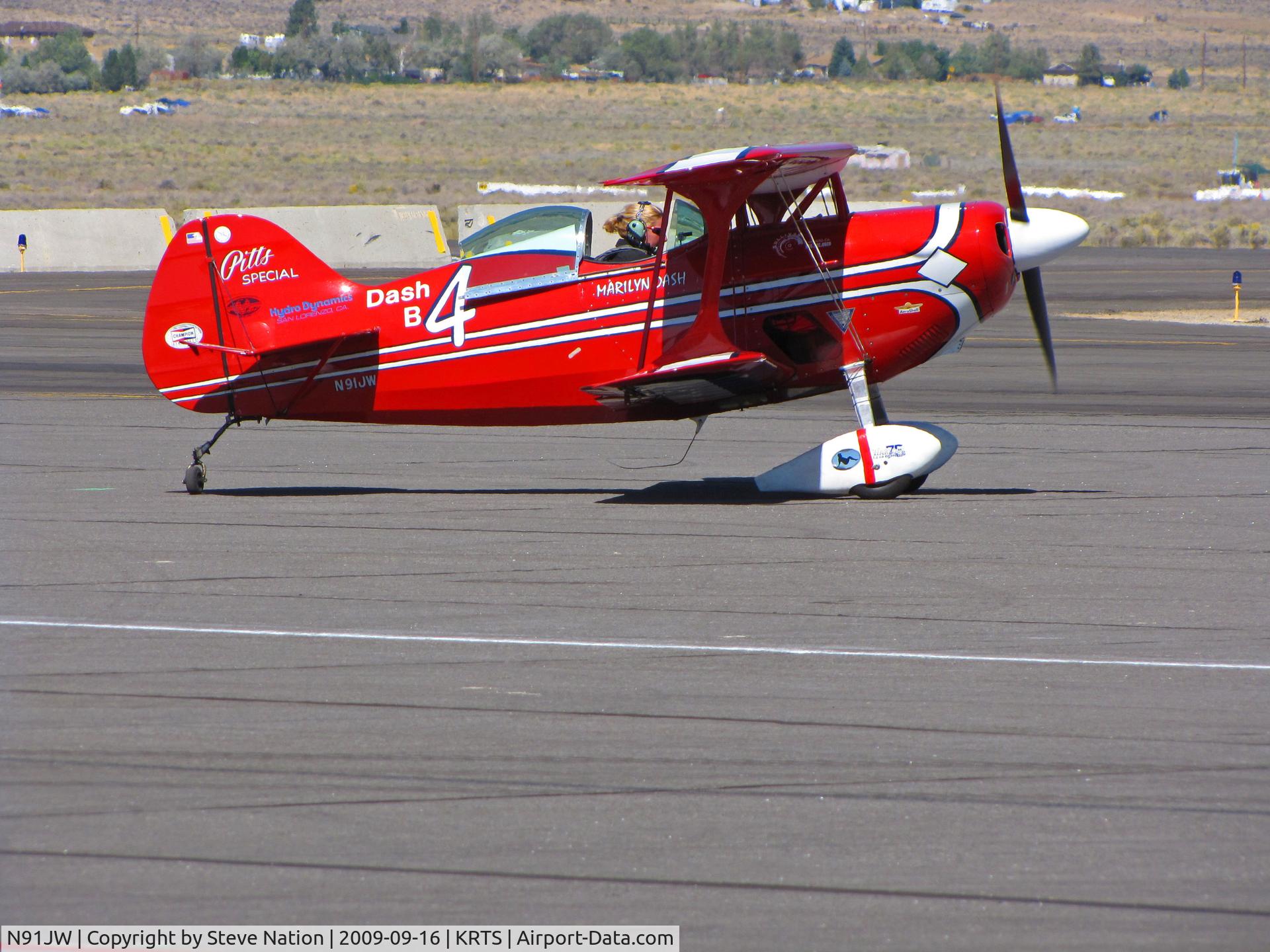 N91JW, 1974 Aerotek Pitts S-1S Special C/N 1-0023, Race #4 