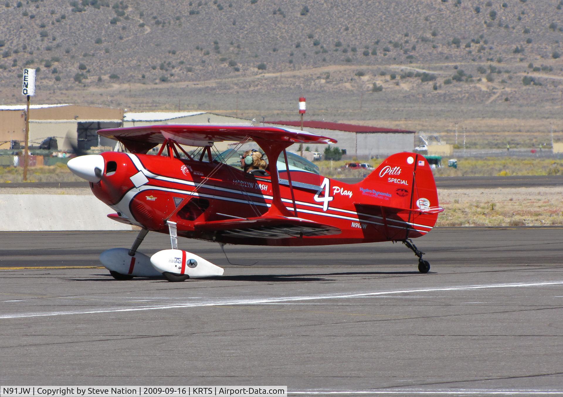 N91JW, 1974 Aerotek Pitts S-1S Special C/N 1-0023, Race #4 as 