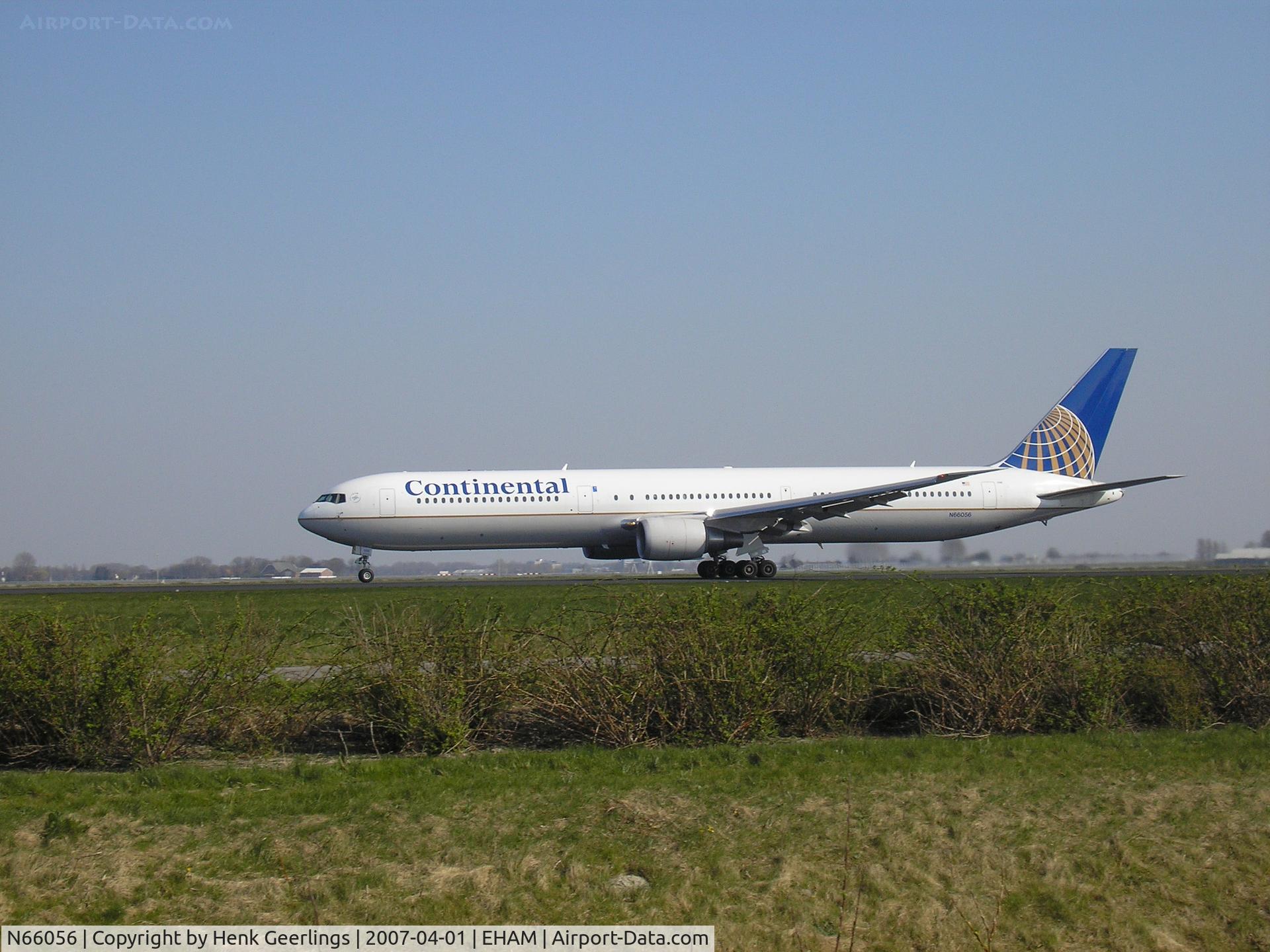 N66056, 2001 Boeing 767-424/ER C/N 29451, Schiphol