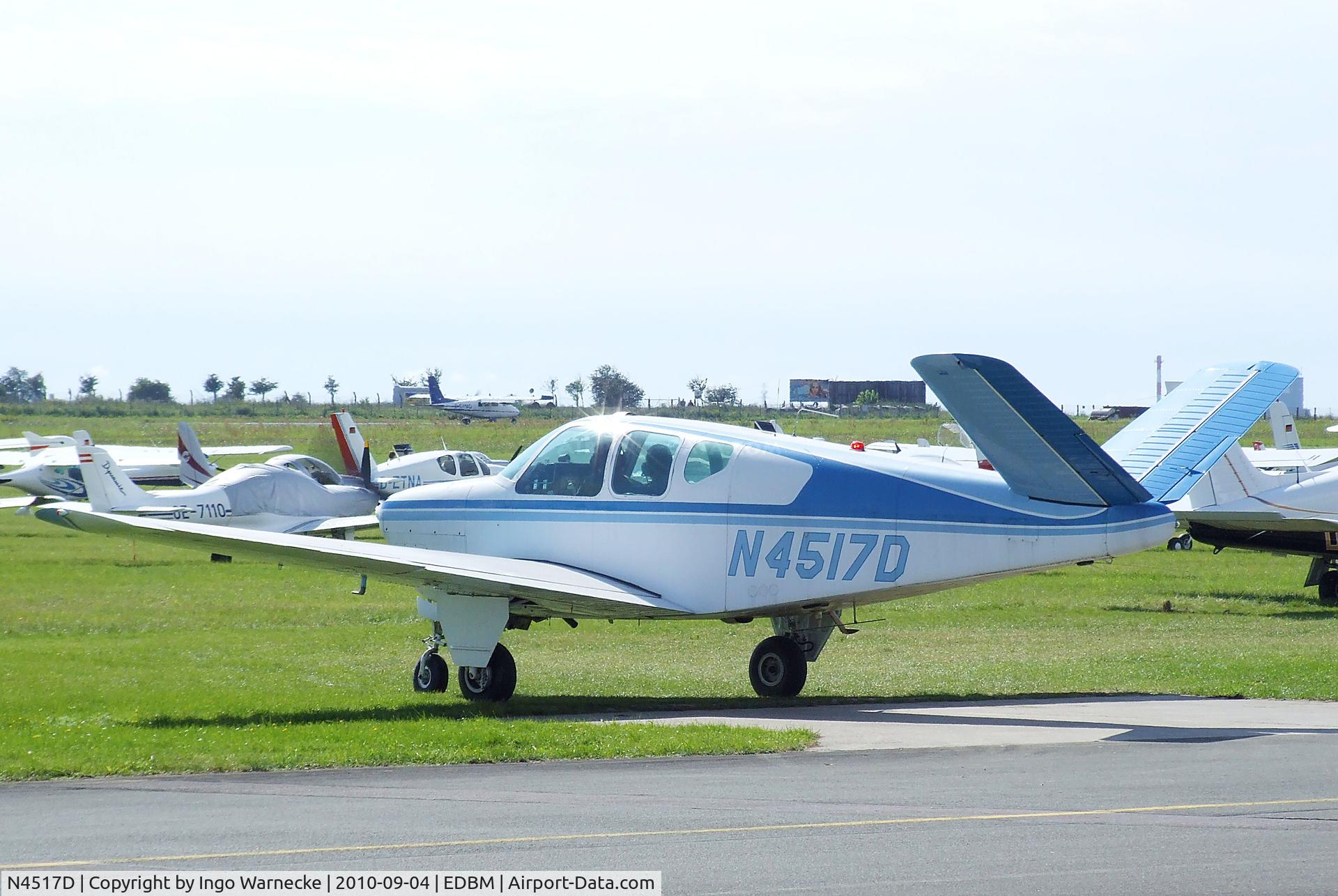 N4517D, Beech G35 Bonanza C/N D-4650, Beechcraft G35 Bonanza at the 2010 Air Magdeburg
