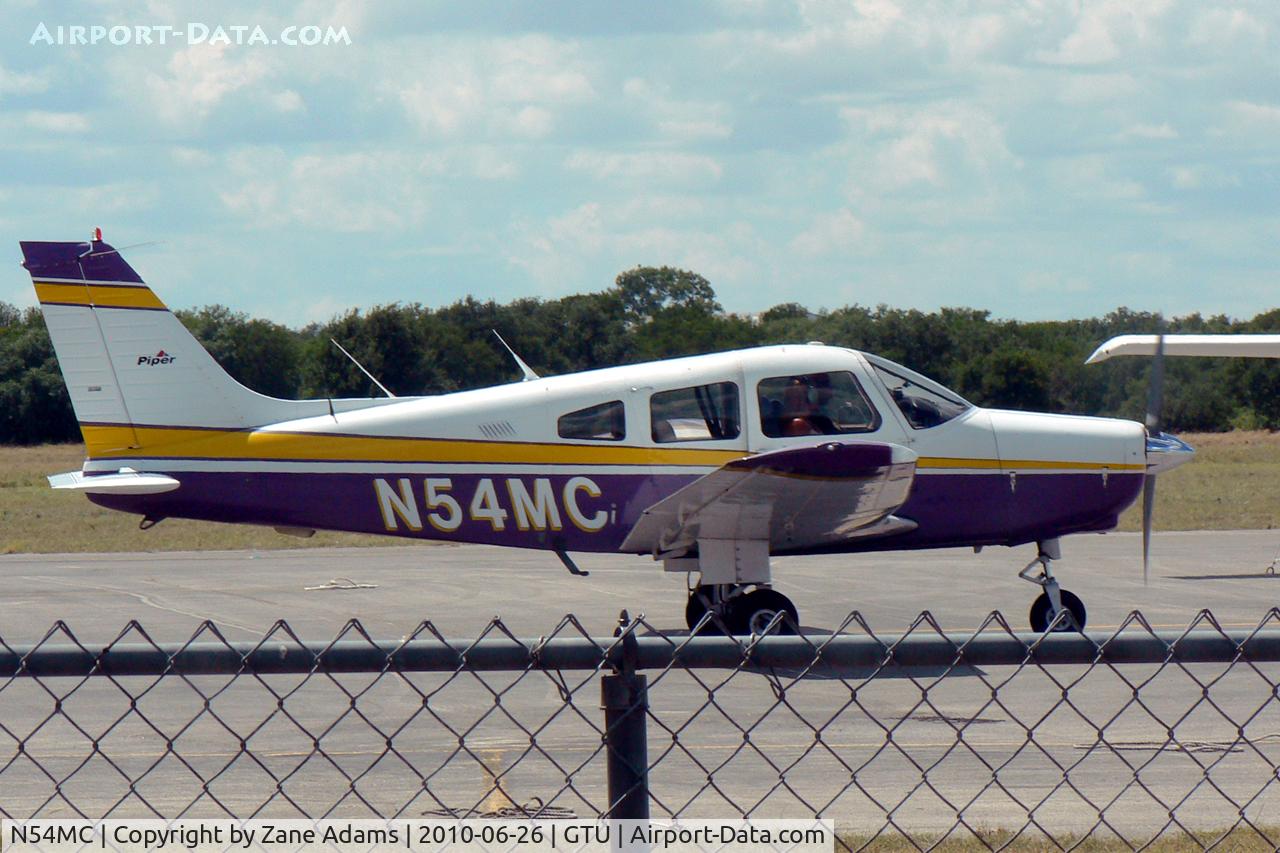 N54MC, Piper PA-28-161 C/N 28-7816208, At Georgetown Municipal, TX