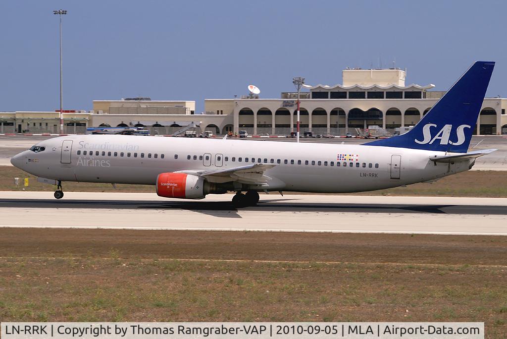 LN-RRK, 2002 Boeing 737-883 C/N 32278, Scandinavian Airlines - SAS Boeing 737-800