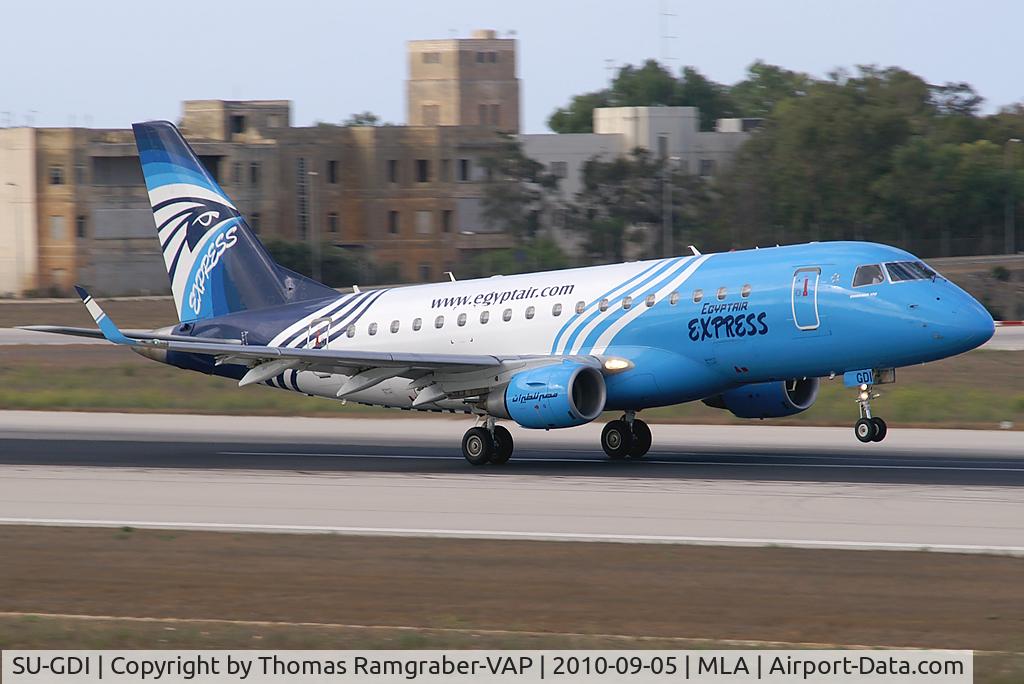 SU-GDI, 2009 Embraer 170LR (ERJ-170-100LR) C/N 17000276, Egypt Air Express Embraer 170