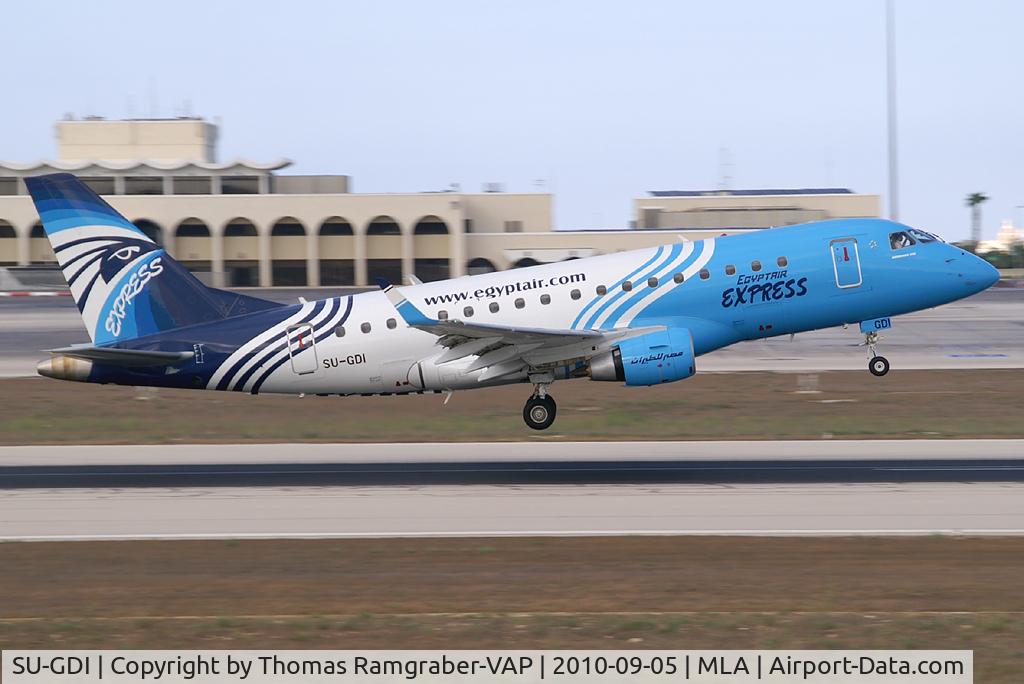 SU-GDI, 2009 Embraer 170LR (ERJ-170-100LR) C/N 17000276, Egypt Air Express Embraer 170