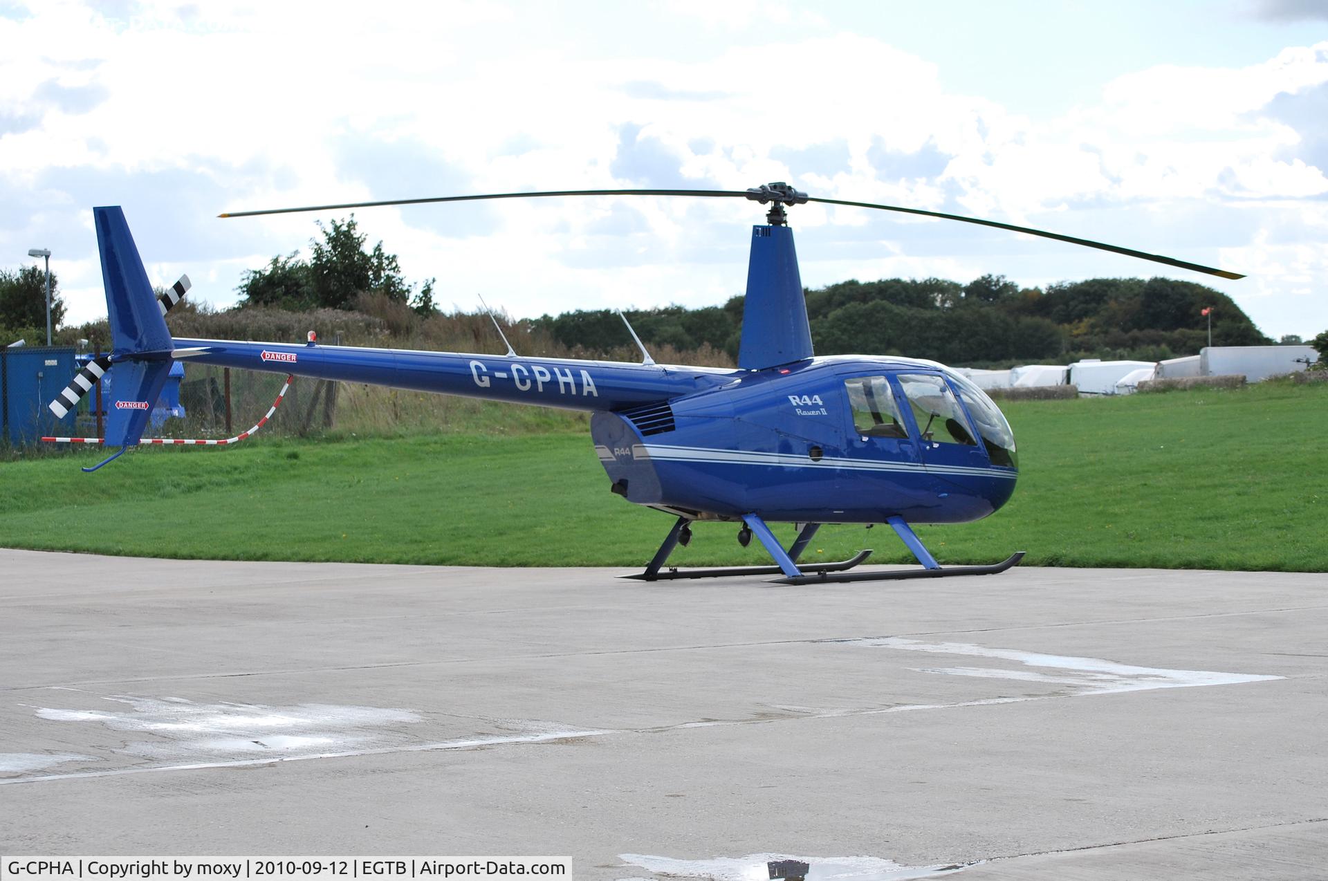 G-CPHA, 2008 Robinson R44 Raven II C/N 12641, Robinson R44 Raven II at Wycombe Air Park