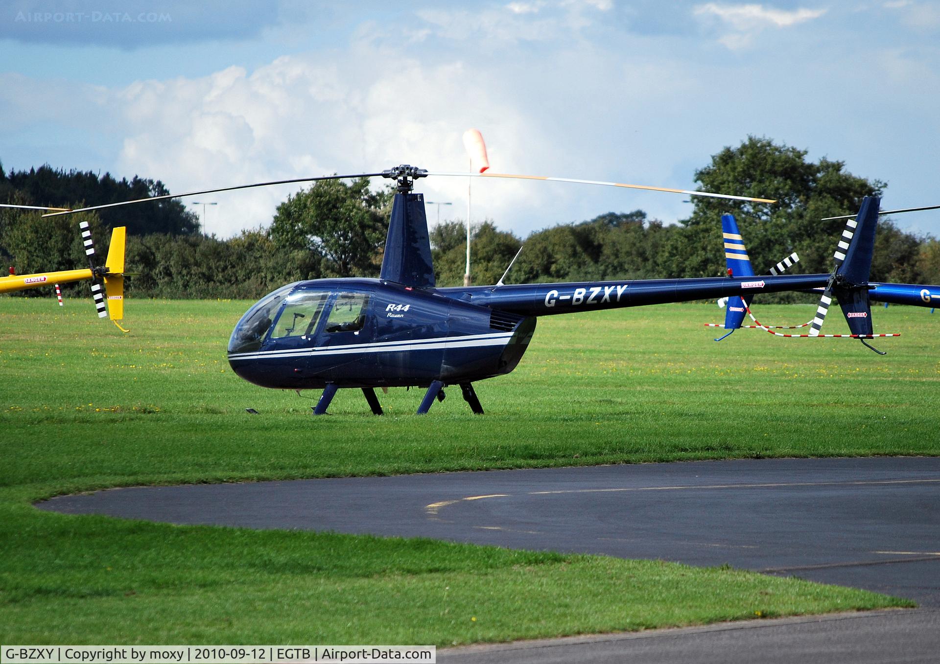 G-BZXY, 2001 Robinson R44 Raven C/N 1027, Robinson R44 Raven at Wycombe Air Park