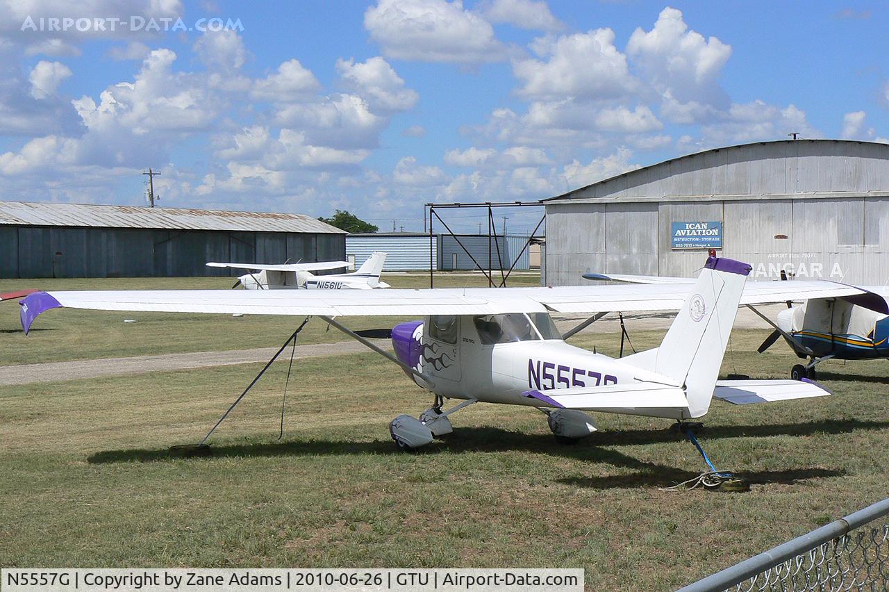 N5557G, 1969 Cessna 150J C/N 15071057, At Georgetown Municipal, TX