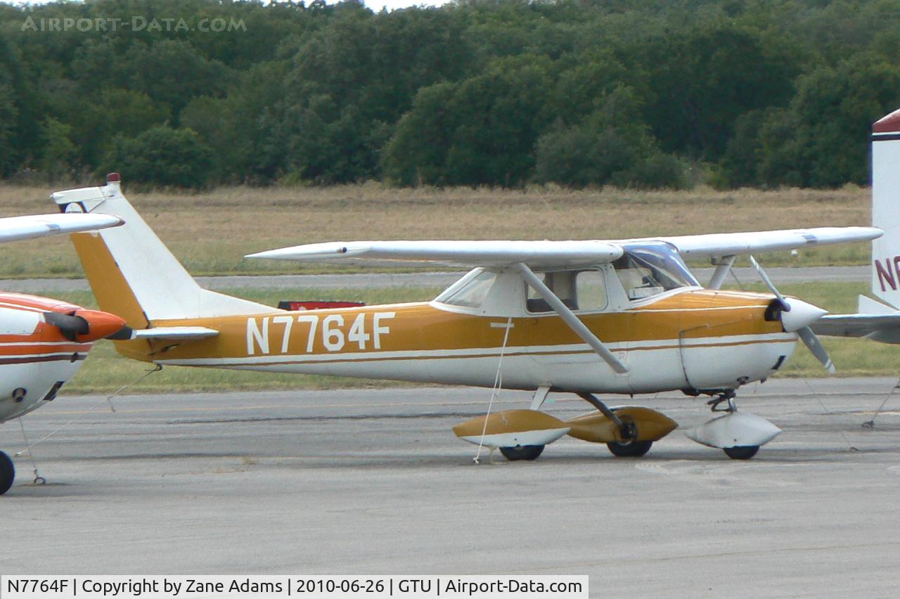 N7764F, 1966 Cessna 150F C/N 15063864, At Georgetown Municipal, TX