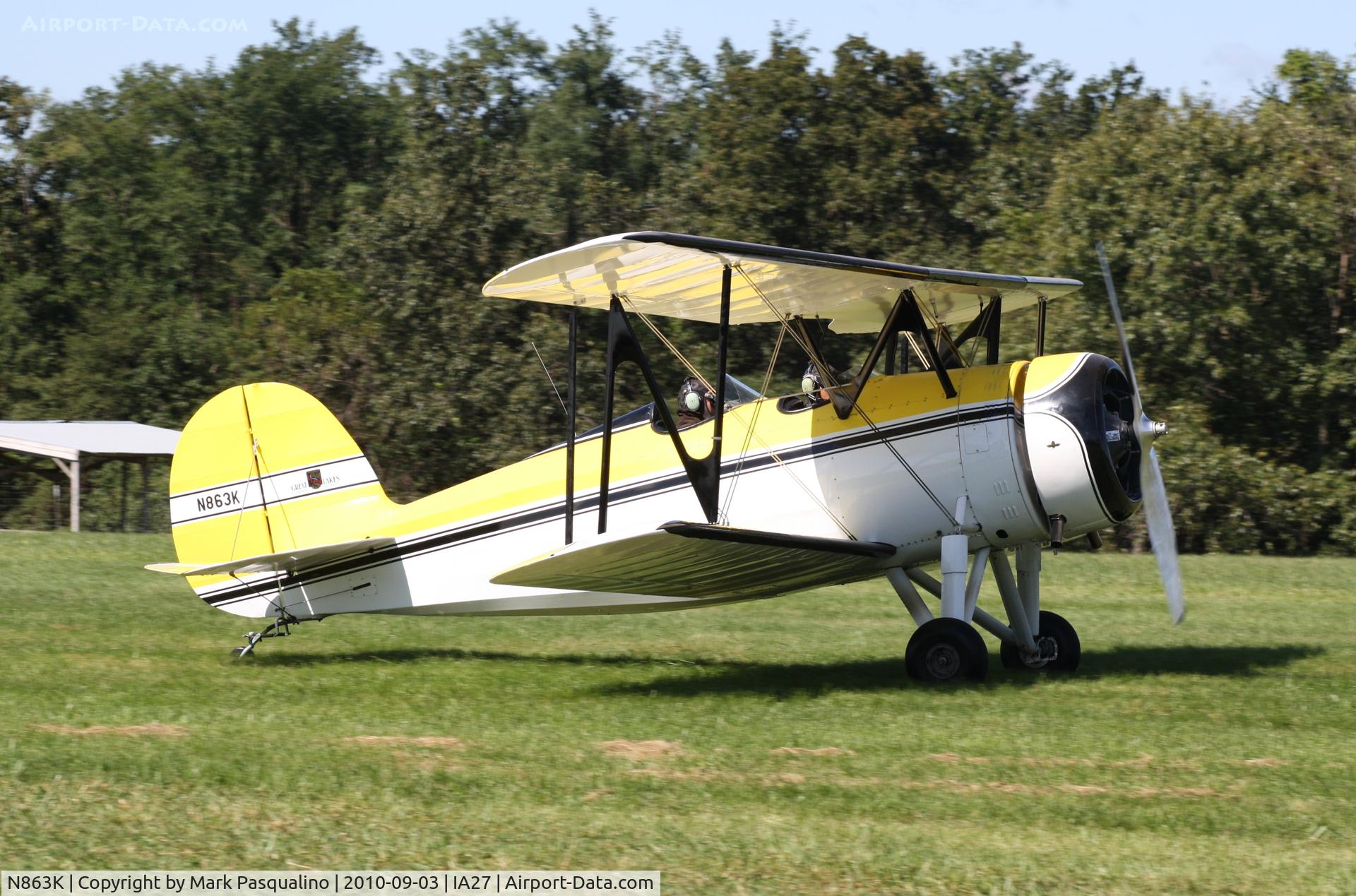 N863K, 1932 Great Lakes 2T-1A Sport Trainer C/N 124, Great Lakes 2T-1A