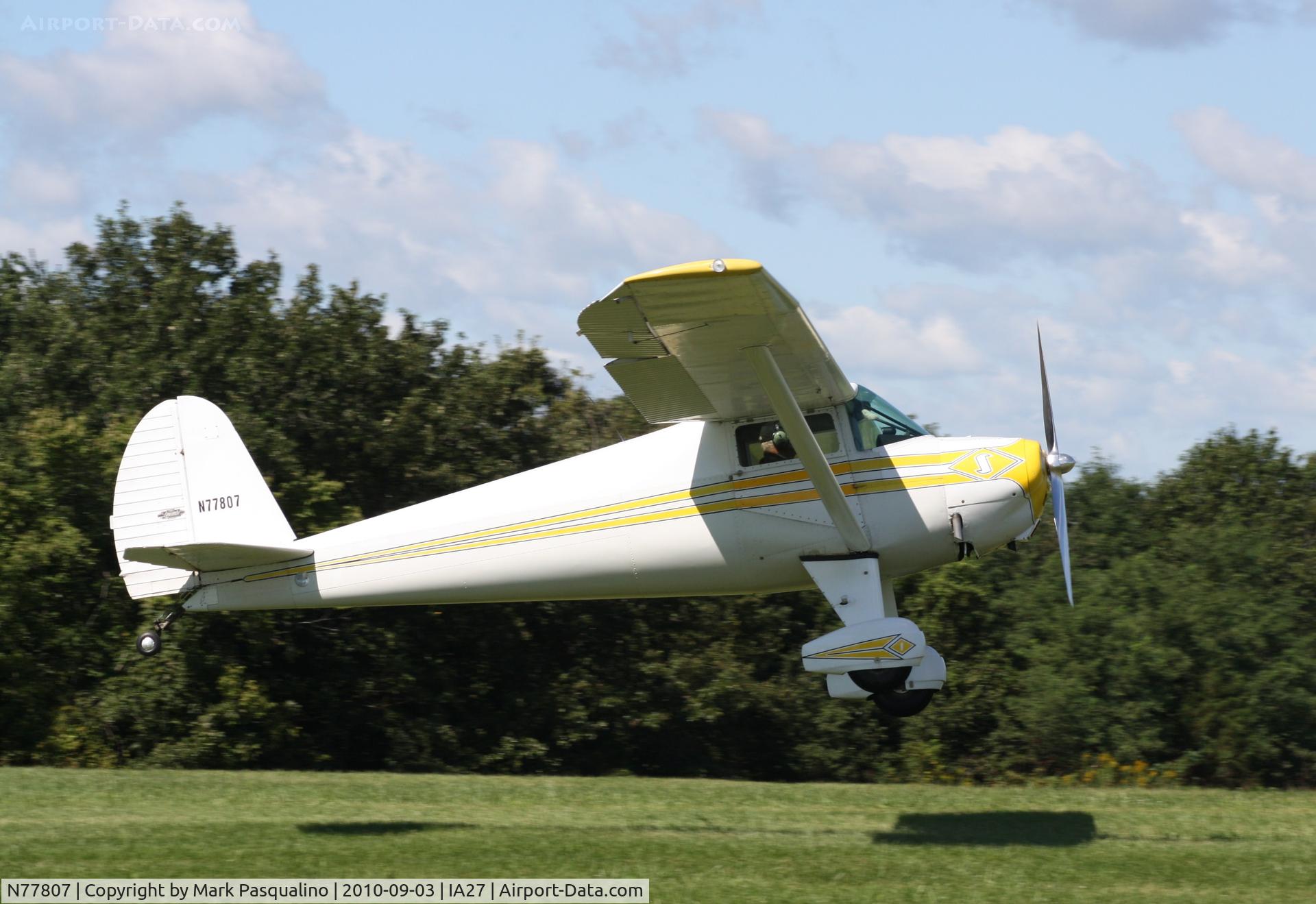 N77807, 1946 Luscombe 8A C/N 3534, Luscombe 8A