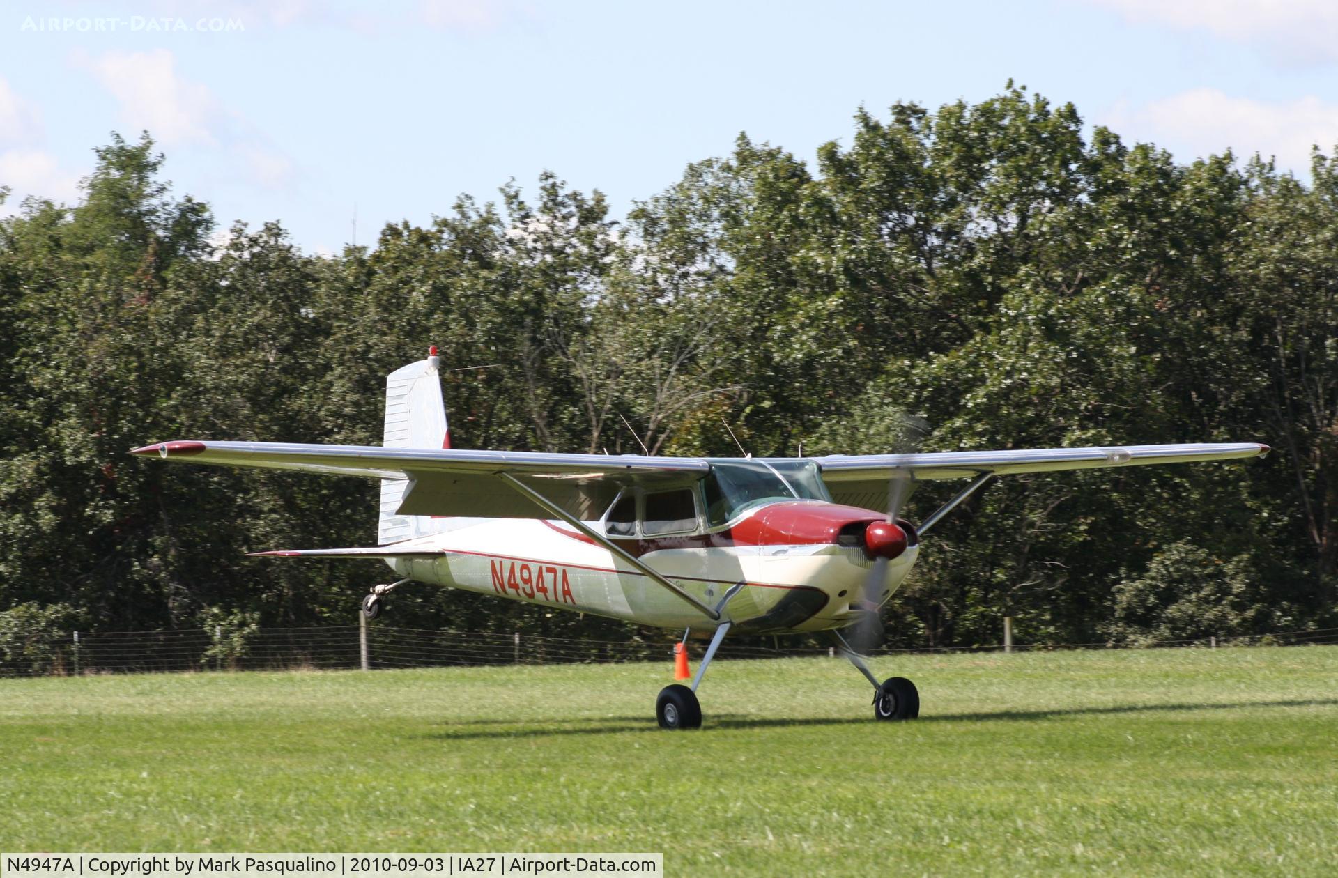 N4947A, 1956 Cessna 180 C/N 32344, Cessna 180