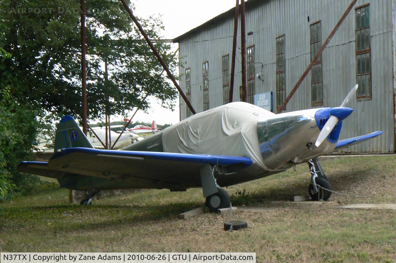 N37TX, 1946 Globe GC-1B Swift C/N 1208, At Georgetown Municipal, TX